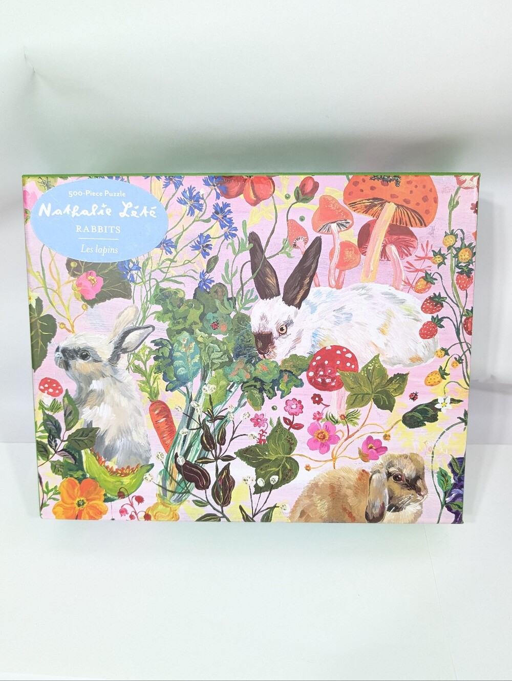 Nathalie Lete Puzzle 500 pieces Complete Rabbits Animal Mushroom art